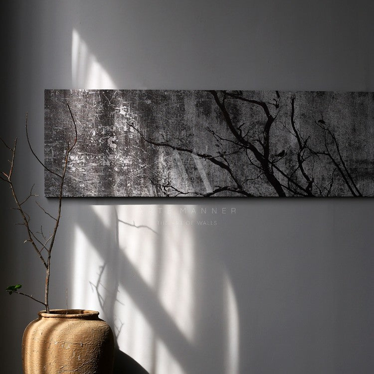 Dead Of Night Abstract Wall Art