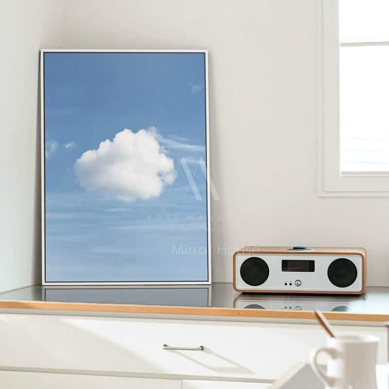 Portrait Of A Cloud Minimalist Wall Art