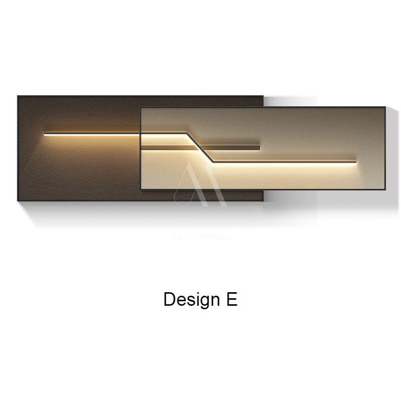 Cellophane Modern LED Wall Art