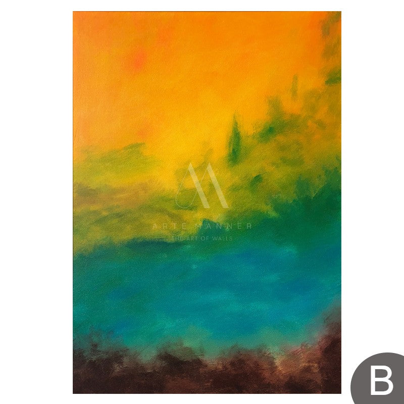 Provocative Modern Abstract Oil Painting