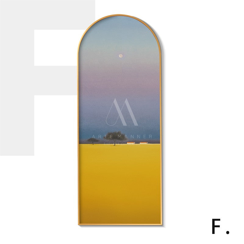 Dusk Descends Minimalist Wall Art