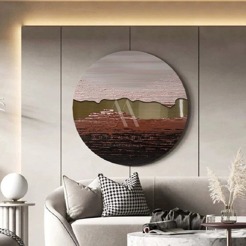 Geometric Messages Modern 3D Wall Art