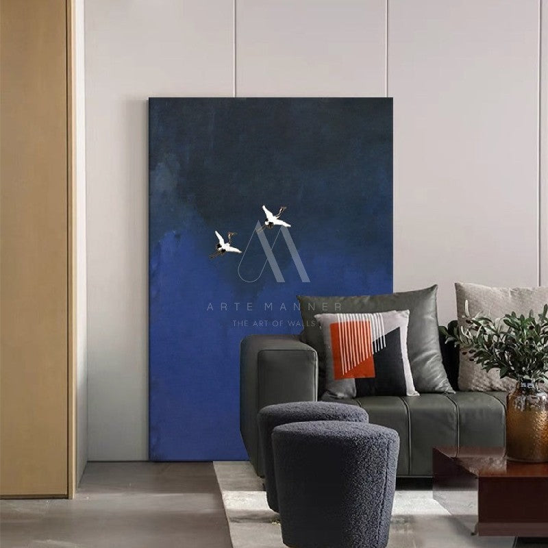 Freedom Minimalist Oil Painting