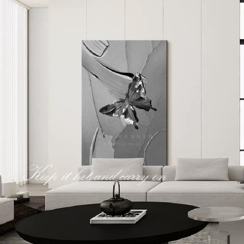 Bravery Minimalist Wall Art