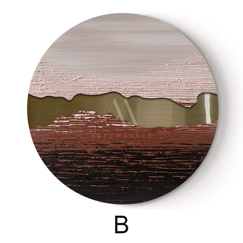 Geometric Messages Modern 3D Wall Art