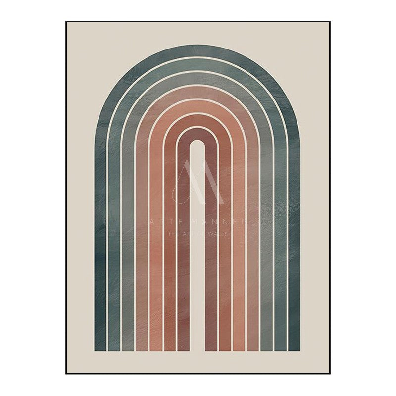 Dwelling in the Earth Modern Abstract Wall Art