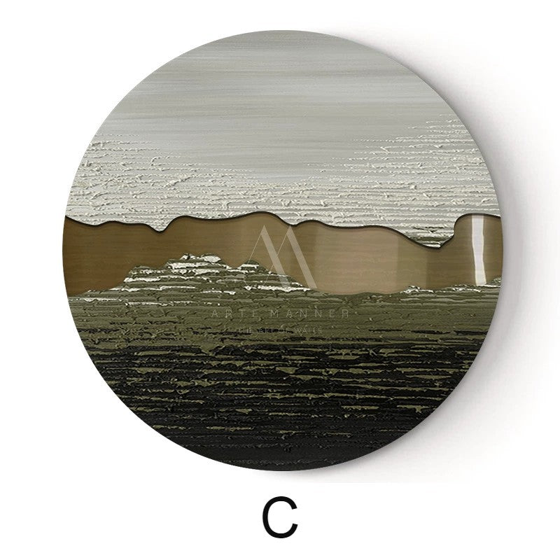 Geometric Messages Modern 3D Wall Art