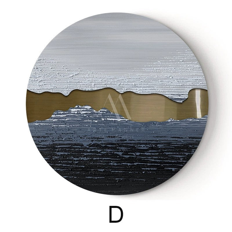 Geometric Messages Modern 3D Wall Art