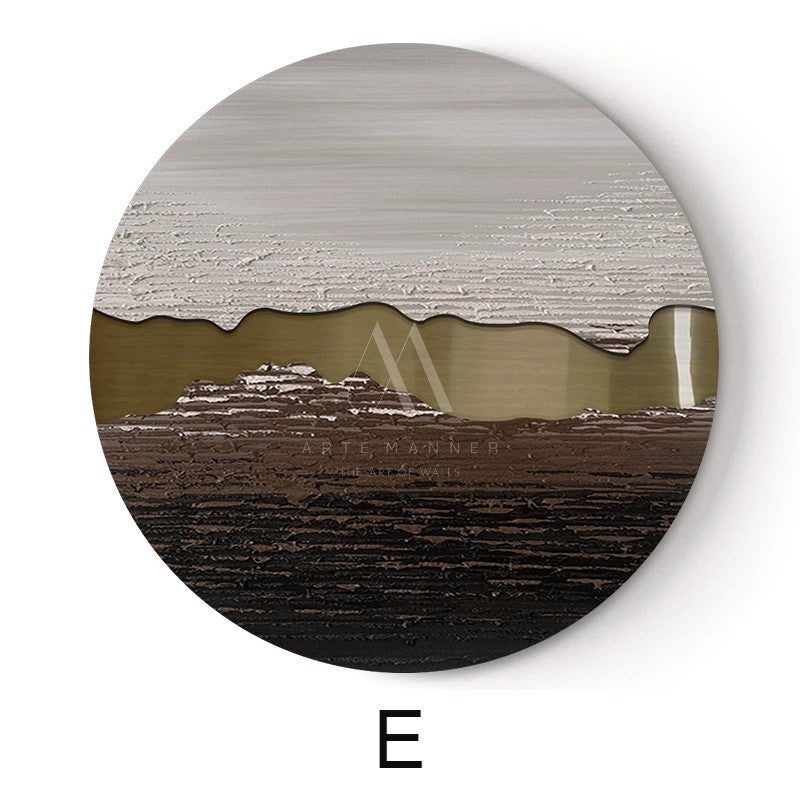 Geometric Messages Modern 3D Wall Art