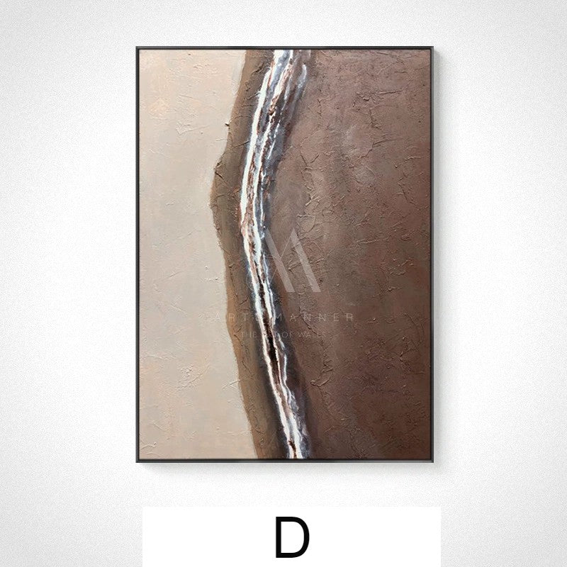 Grey Faith Modern Abstract Wall Art