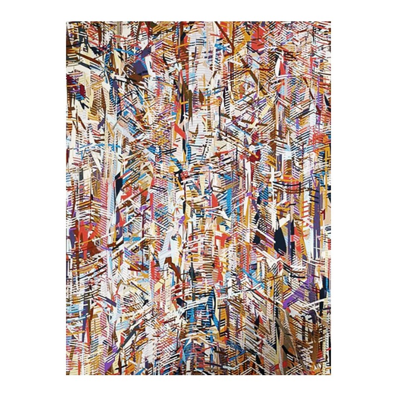 A Mad Wonderland Modern Abstract Oil Painting