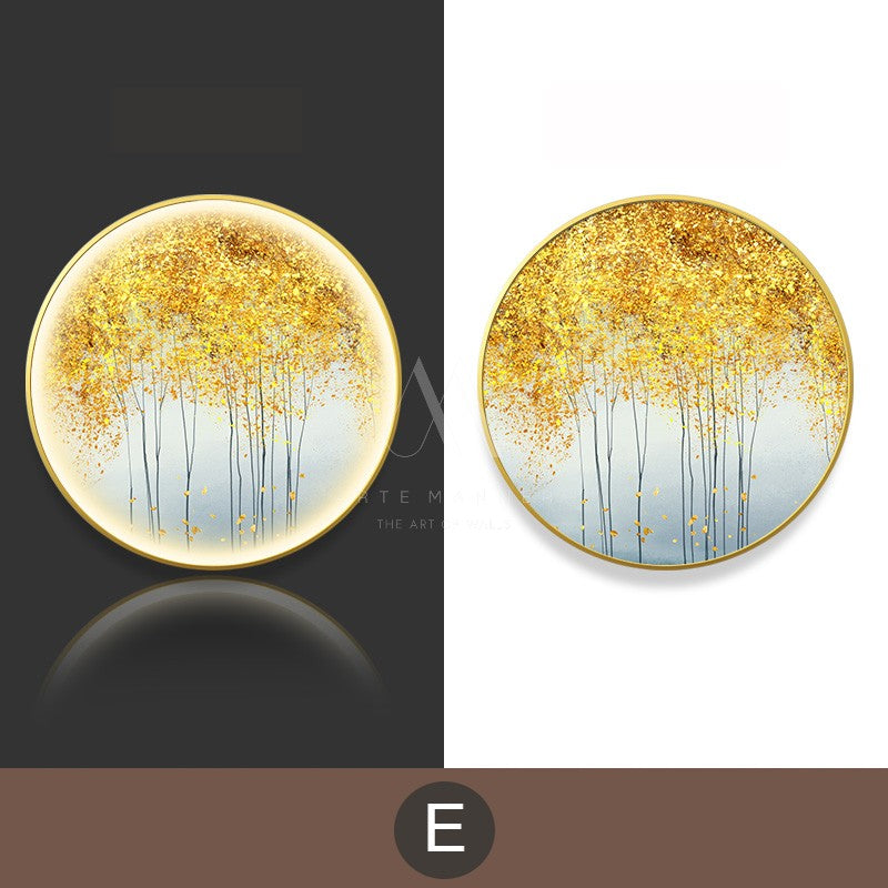 Whispers of the Light Modern LED Wall Art