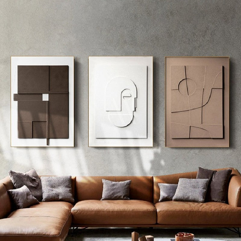 Questioning Reality Modern Abstract 3D Wall Art