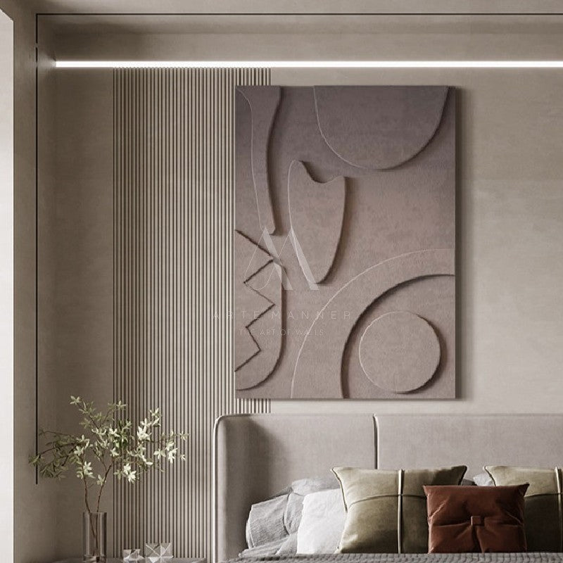 The Return of Desire Modern Abstract 3D Wall Art