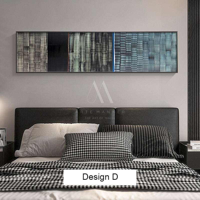 The Fragmented Mind Abstract Oil Painting