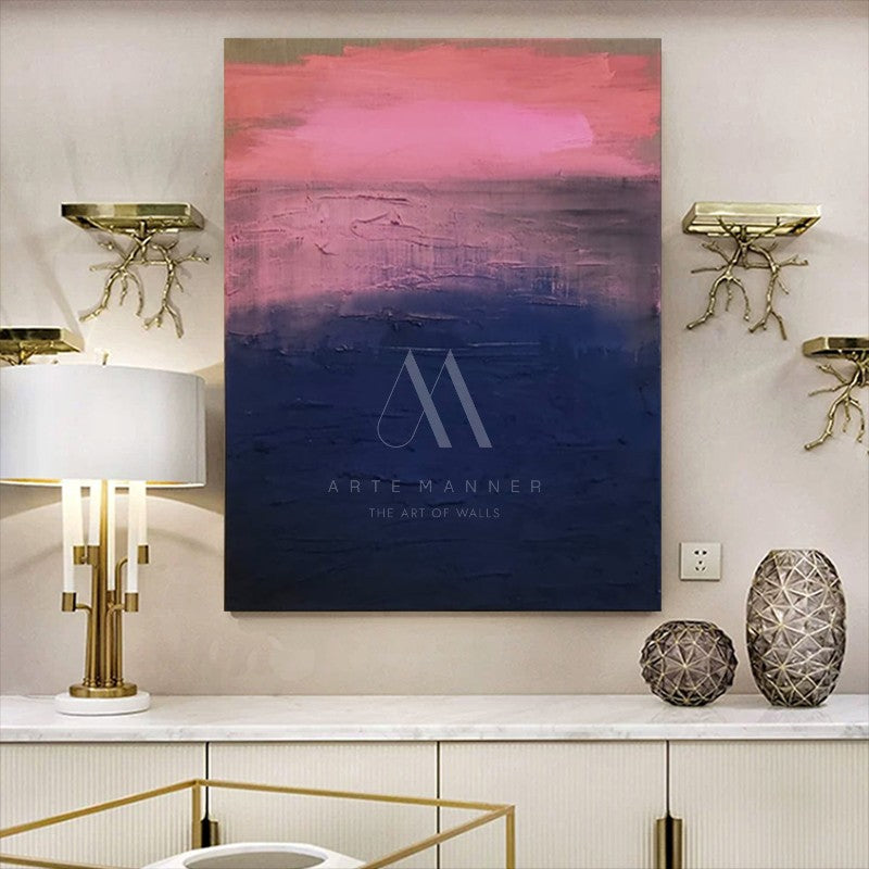 Rouge Modern Abstract Oil Painting