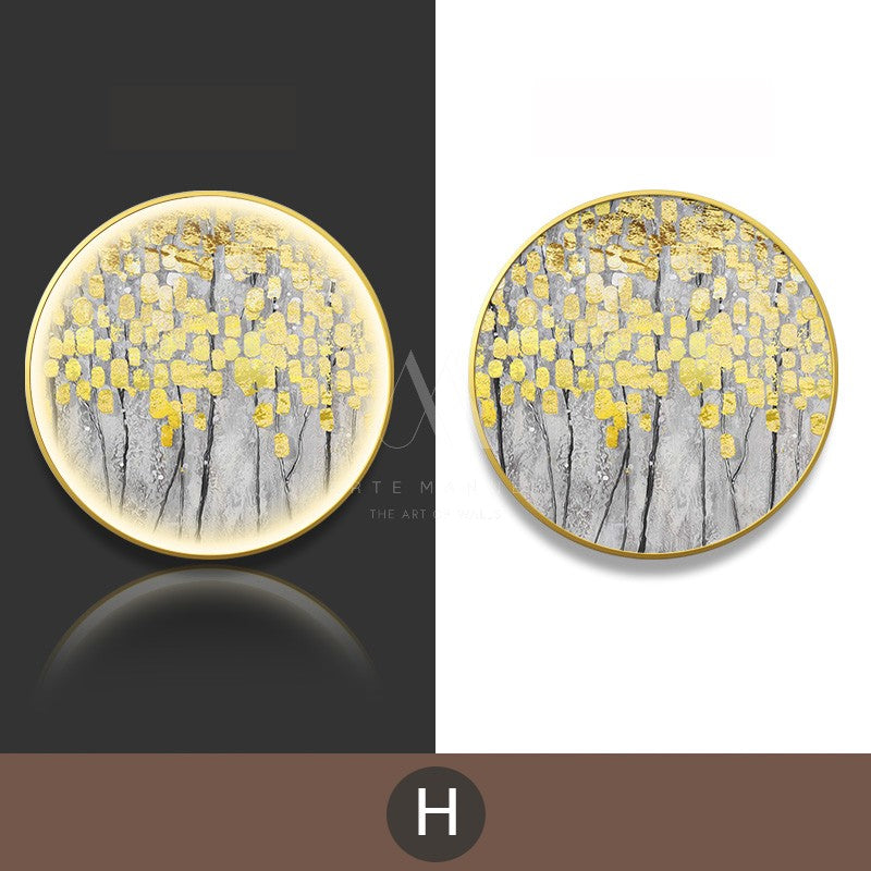 Whispers of the Light Modern LED Wall Art