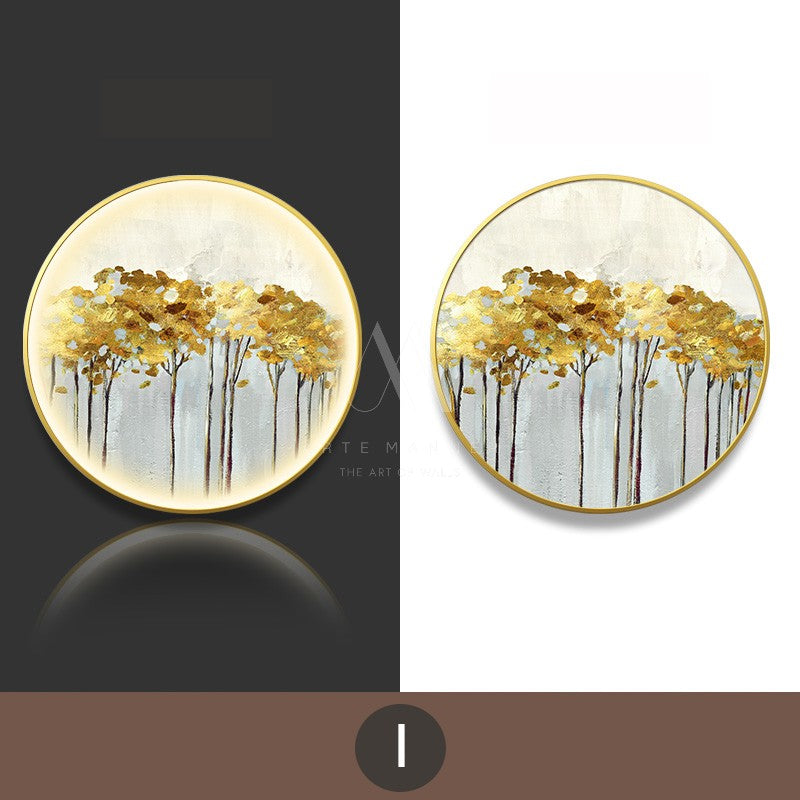 Whispers of the Light Modern LED Wall Art