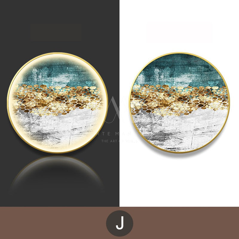 Whispers of the Light Modern LED Wall Art