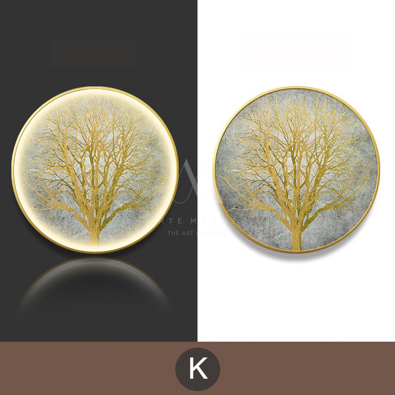 Whispers of the Light Modern LED Wall Art