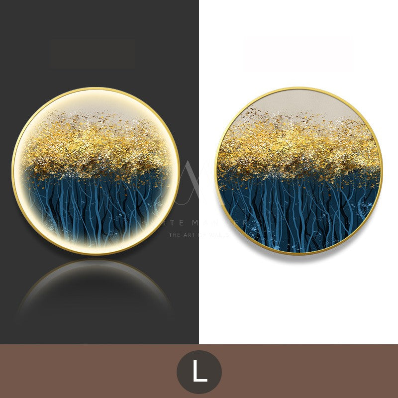 Whispers of the Light Modern LED Wall Art