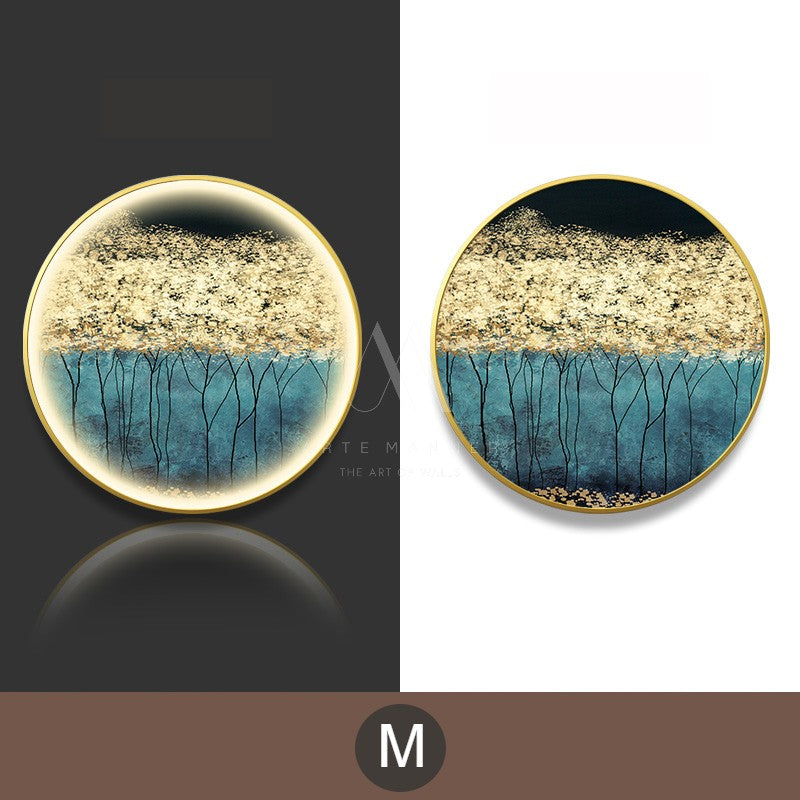 Whispers of the Light Modern LED Wall Art