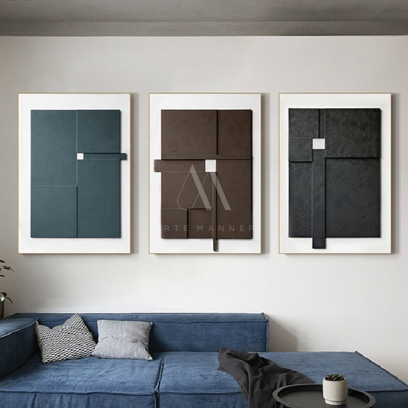 Questioning Reality Modern Abstract 3D Wall Art