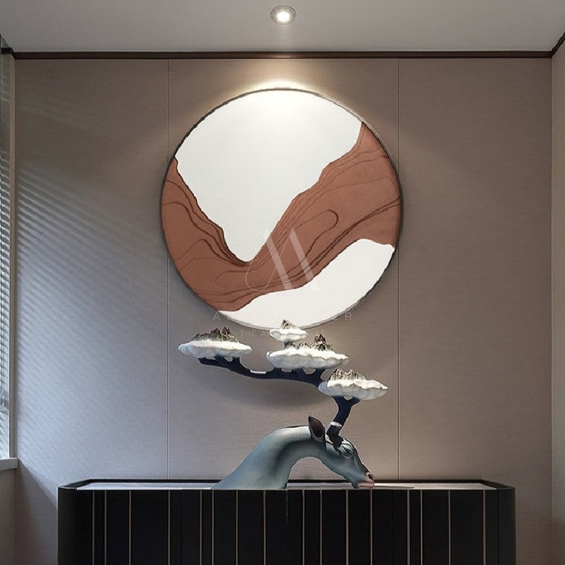 Life With Oblivion Modern Abstract 3D Wall Art