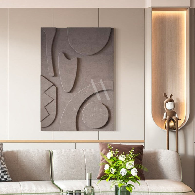 The Return of Desire Modern Abstract 3D Wall Art