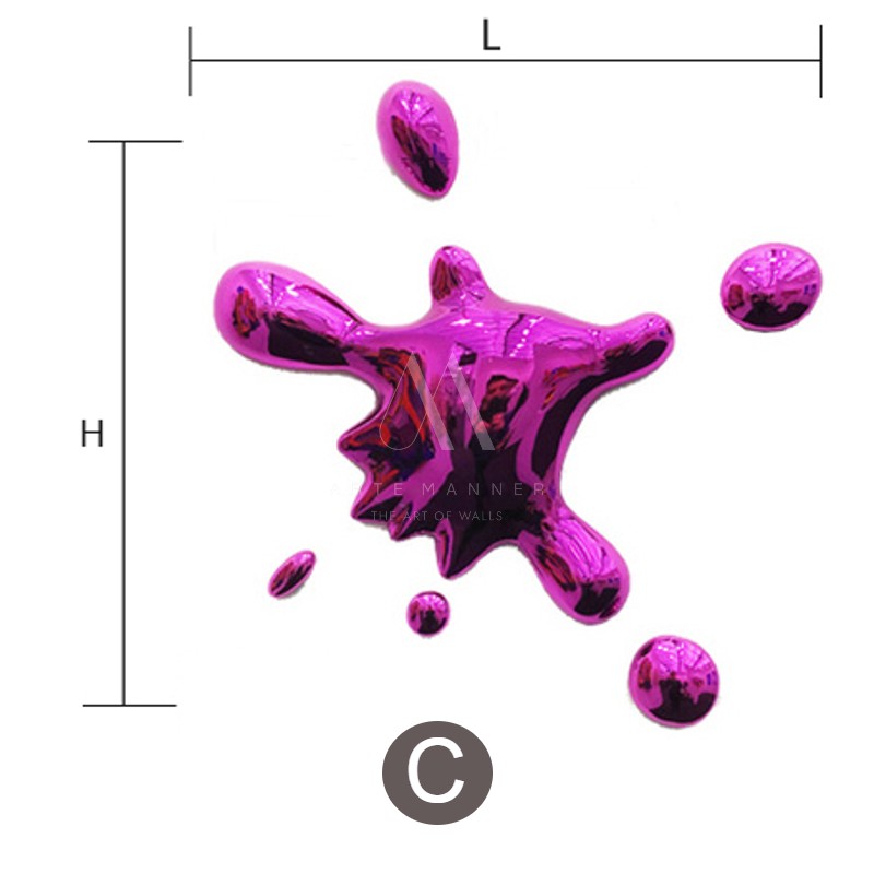 Winter Gift Modern 3D Wall Art