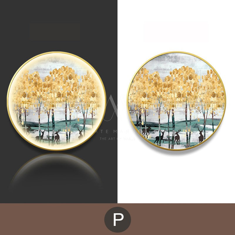 Whispers of the Light Modern LED Wall Art