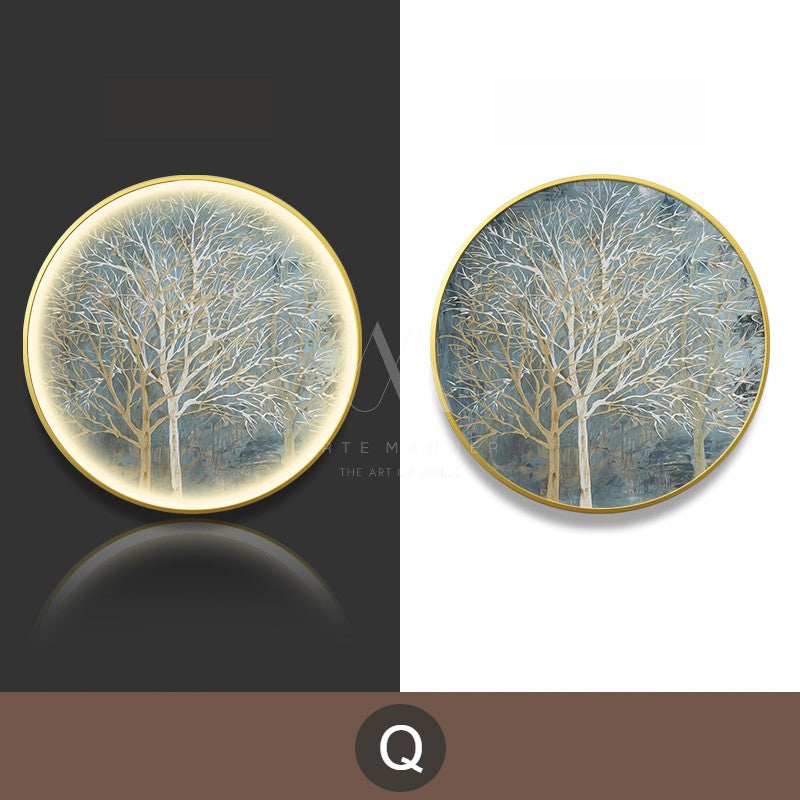 Whispers of the Light Modern LED Wall Art