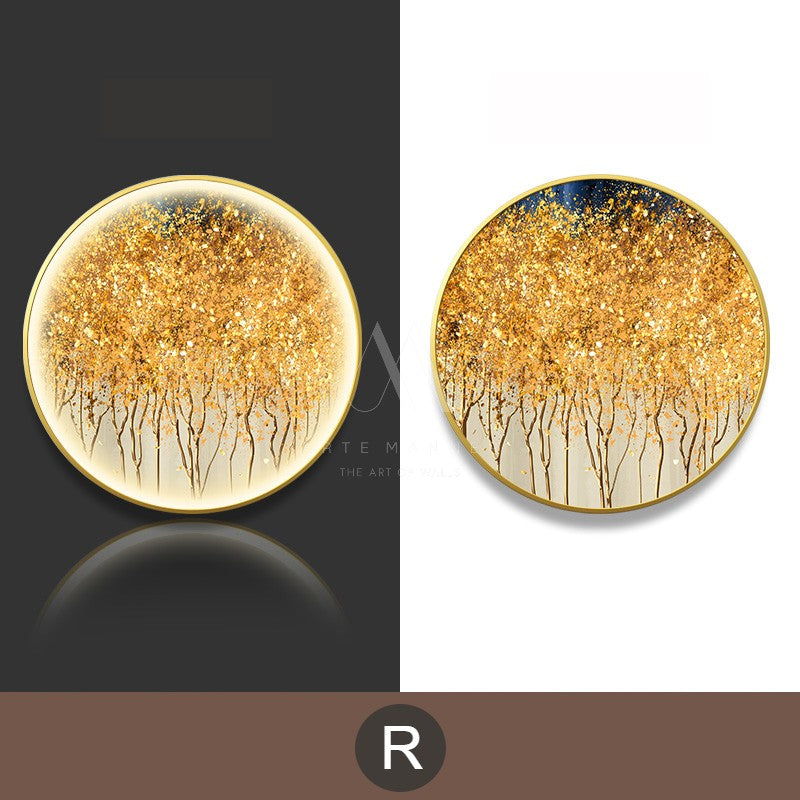 Whispers of the Light Modern LED Wall Art