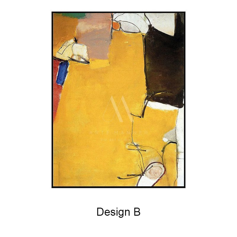 Mayhem Modern Abstract Oil Painting