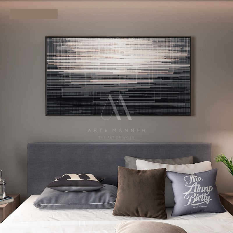 Pink Independence Modern Abstract Wall Art