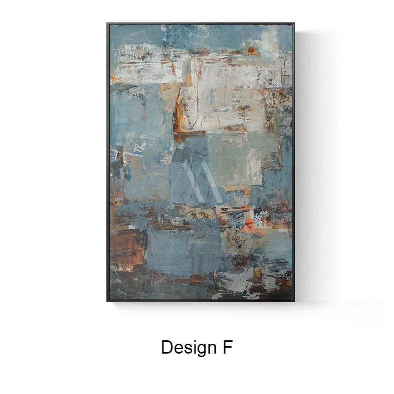 Mayhem Modern Abstract Oil Painting