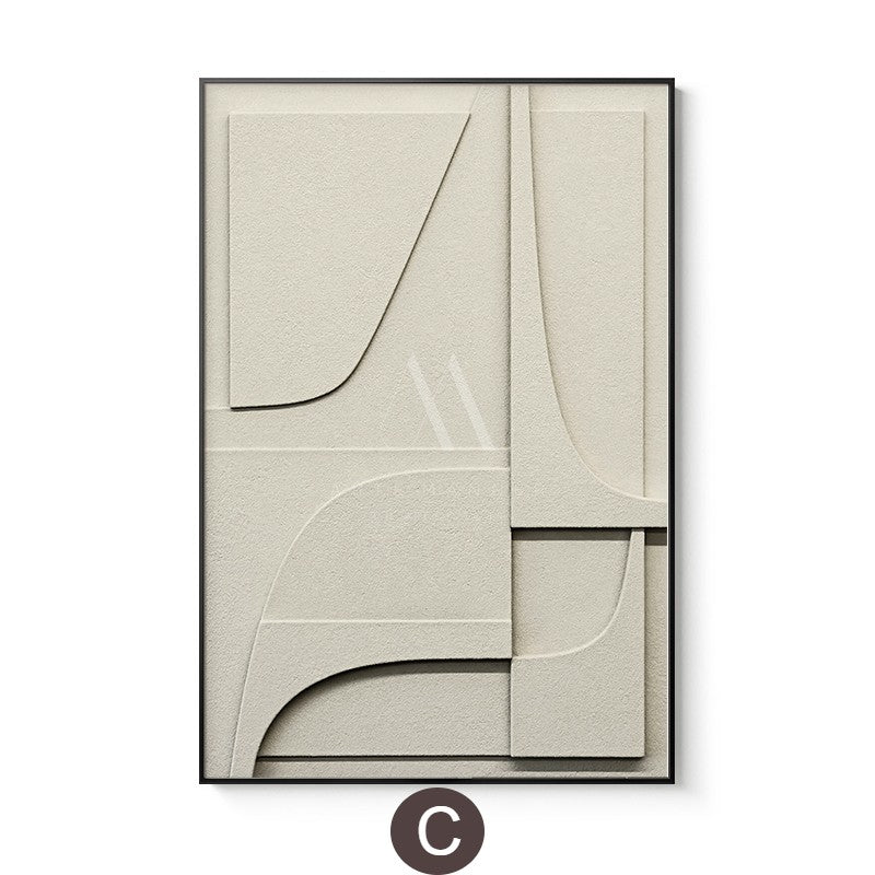 Stoic Minimalist 3D Wall Art