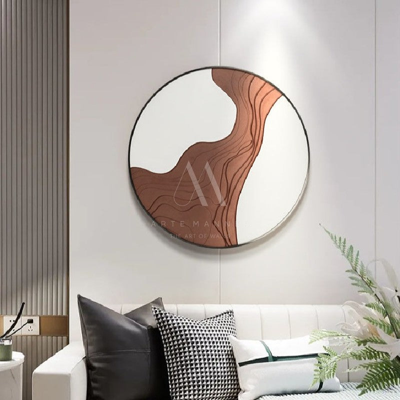 Life With Oblivion Modern Abstract 3D Wall Art