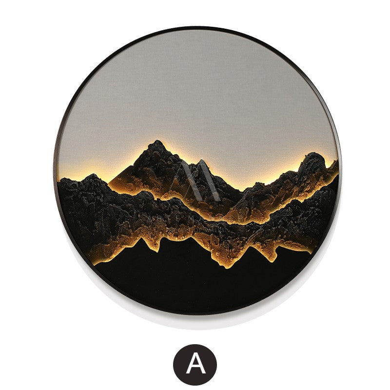 The Battle of the Mountain Modern 3D LED Wall Art