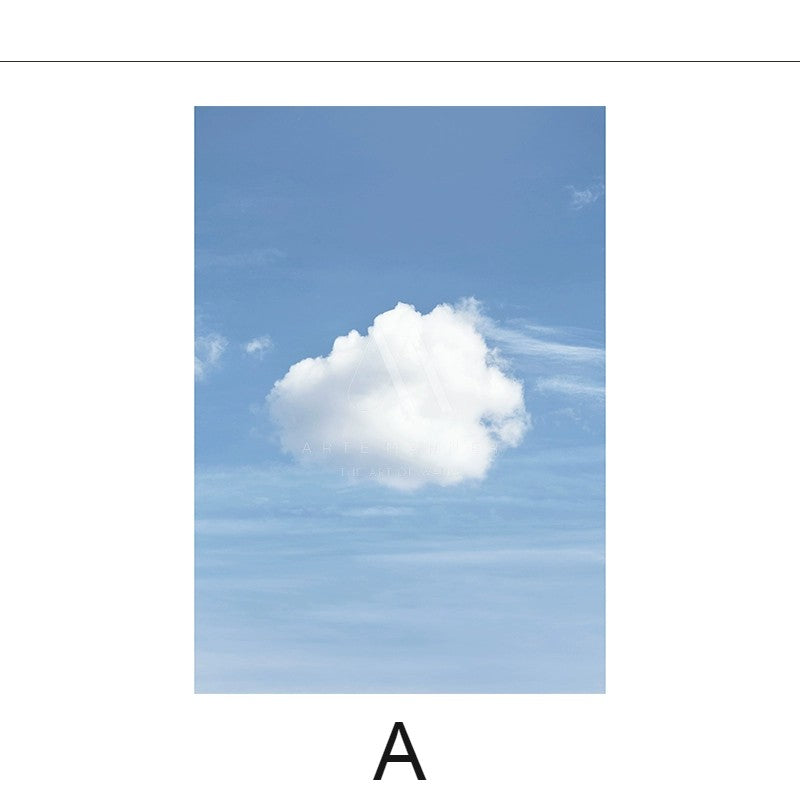 Portrait Of A Cloud Minimalist Wall Art