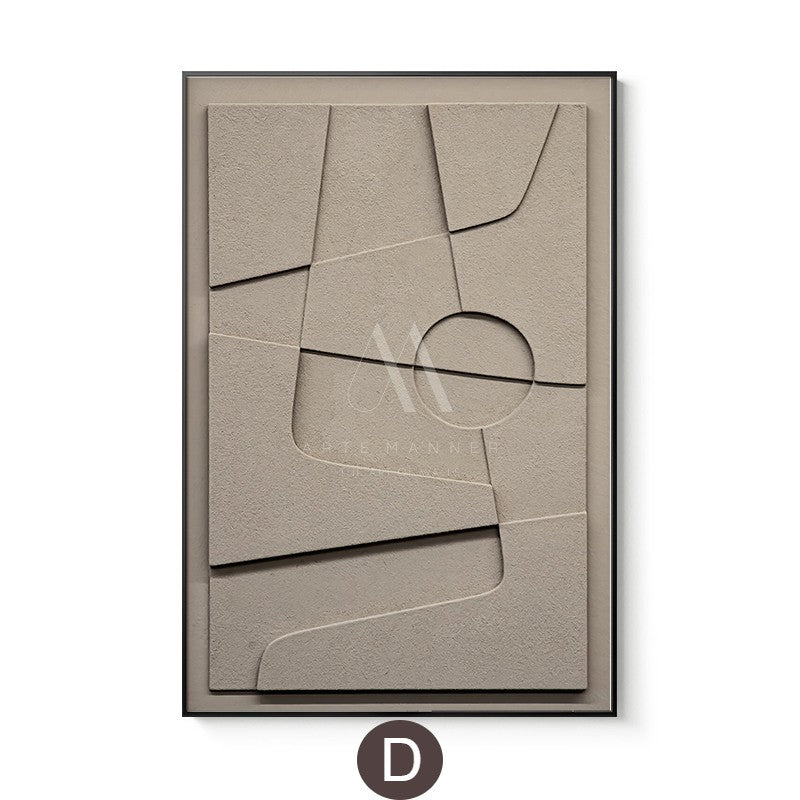 Stoic Minimalist 3D Wall Art