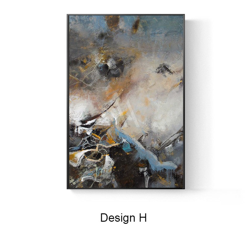 Mayhem Modern Abstract Oil Painting