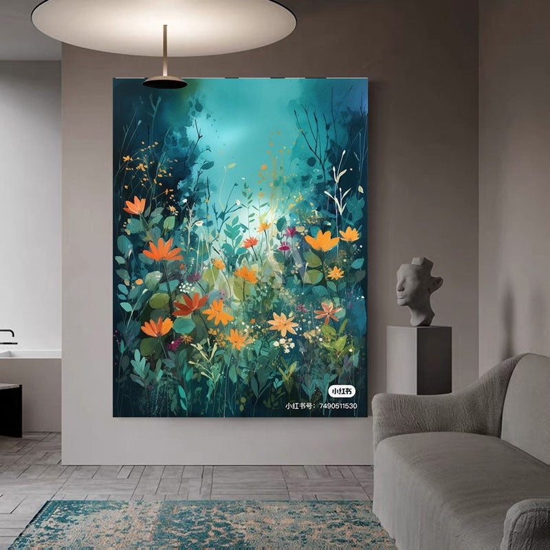 Vision of Nature Modern Floral Wall Art