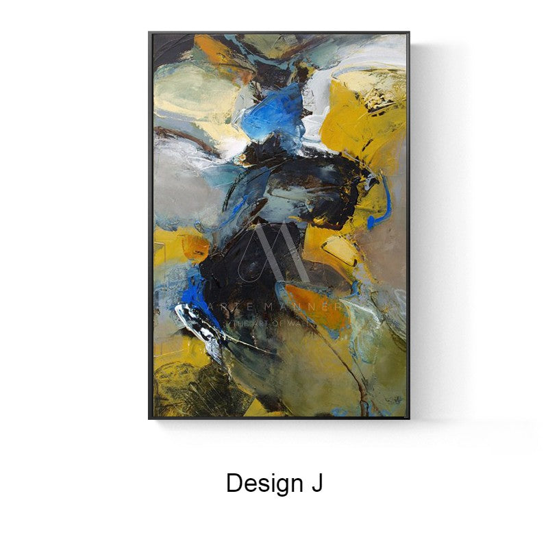 Mayhem Modern Abstract Oil Painting