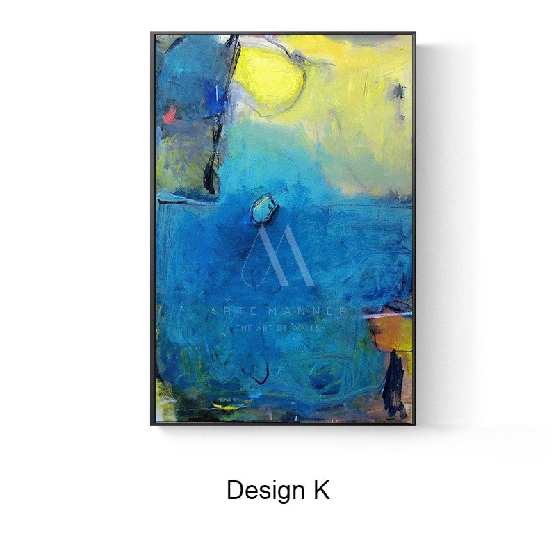 Mayhem Modern Abstract Oil Painting