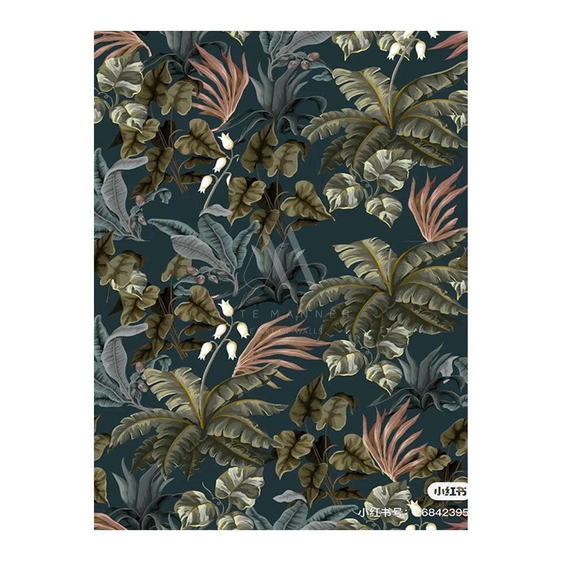 Returning to the Forest Modern Floral Wall Art