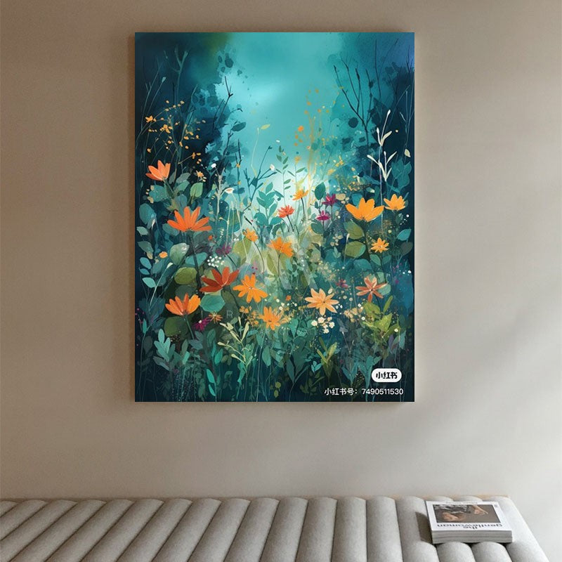 Vision of Nature Modern Floral Wall Art