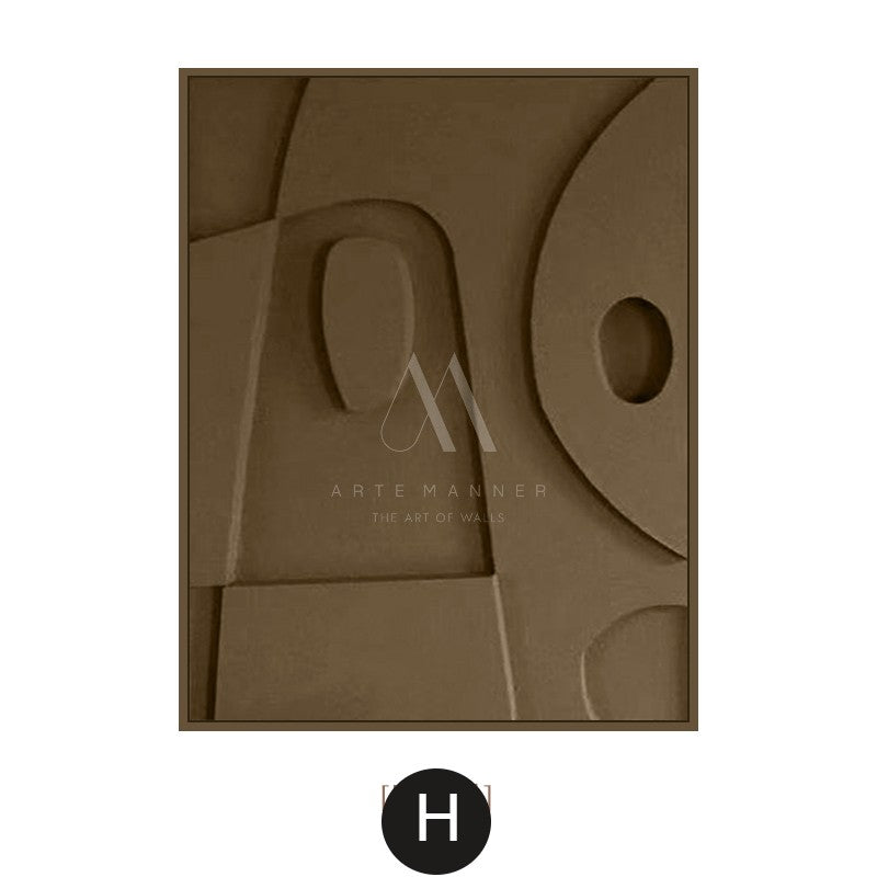 Roman Modern 3D Wall Art