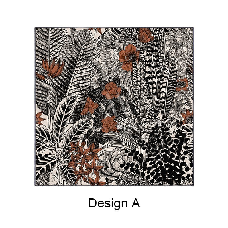 Crimson Modern 3D Wall Art