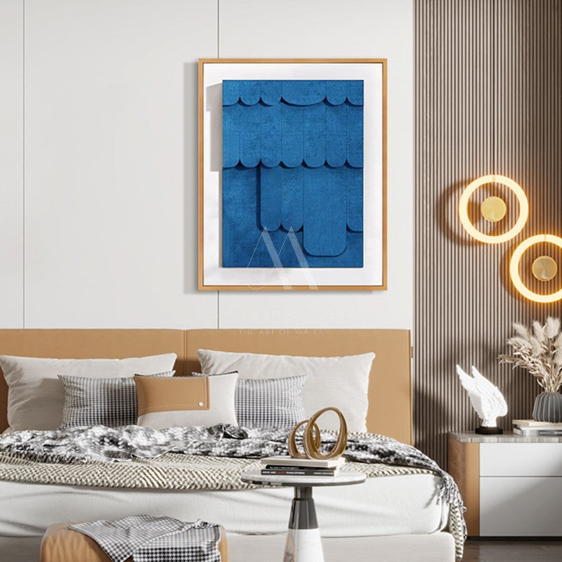 Contemplating Lines Modern Abstract 3D Wall Art